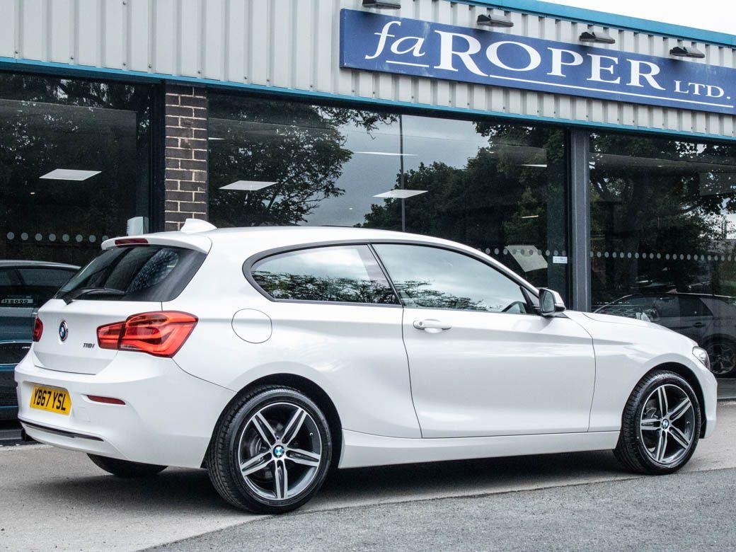 BMW 1 Series 1.5 118i Sport 3 door Nav Hatchback Petrol White Alpine