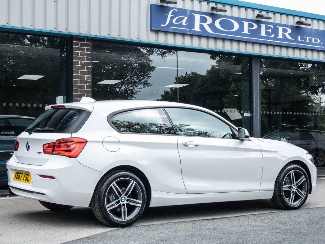 BMW 1 Series 1.5 118i Sport 3 door Nav Hatchback Petrol White Alpine