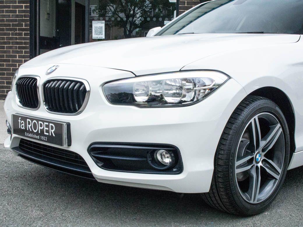 BMW 1 Series 1.5 118i Sport 3 door Nav Hatchback Petrol White Alpine