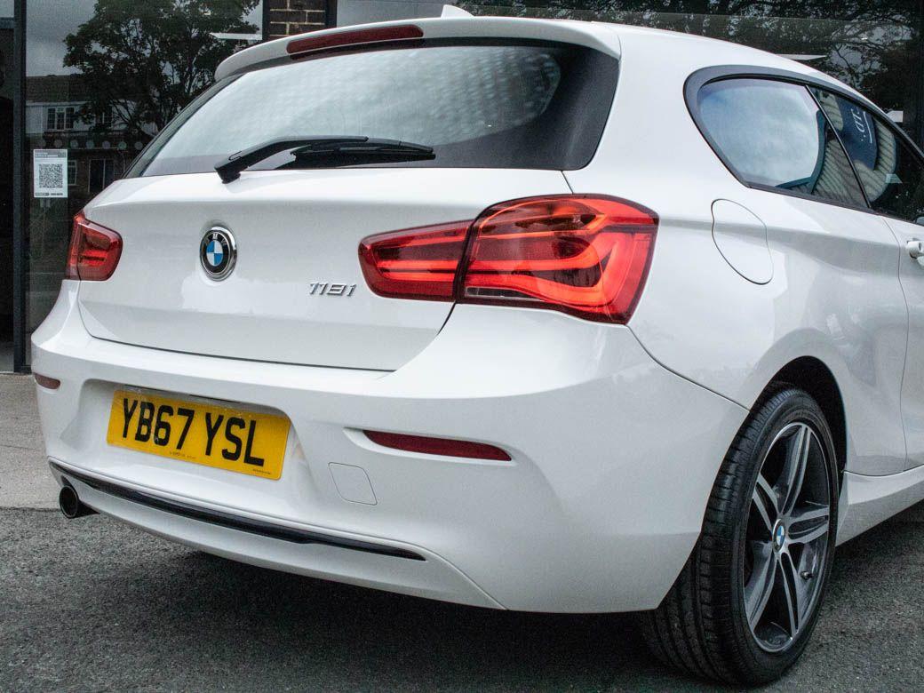 BMW 1 Series 1.5 118i Sport 3 door Nav Hatchback Petrol White Alpine