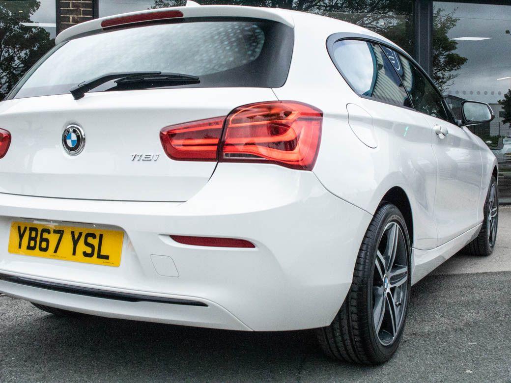 BMW 1 Series 1.5 118i Sport 3 door Nav Hatchback Petrol White Alpine