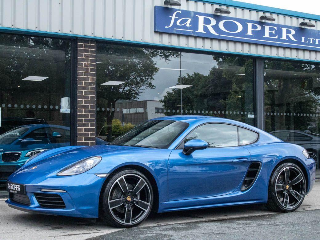 Porsche Cayman 2.0T PDK Coupe Petrol Sapphire Blue Metallic