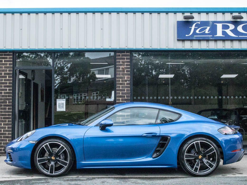 Porsche Cayman 2.0T PDK Coupe Petrol Sapphire Blue Metallic