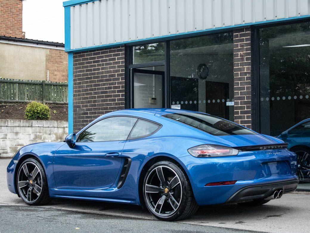 Porsche Cayman 2.0T PDK Coupe Petrol Sapphire Blue Metallic