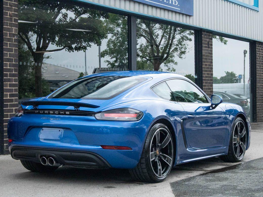 Porsche Cayman 2.0T PDK Coupe Petrol Sapphire Blue Metallic