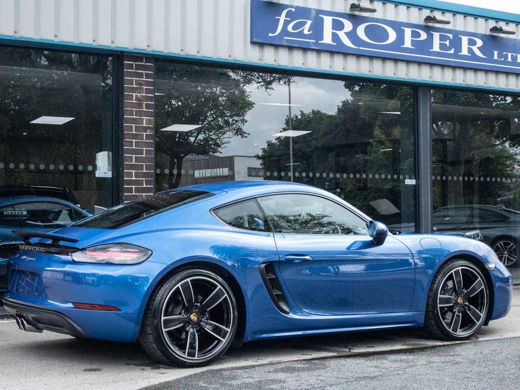 Porsche Cayman 2.0T PDK Coupe Petrol Sapphire Blue Metallic