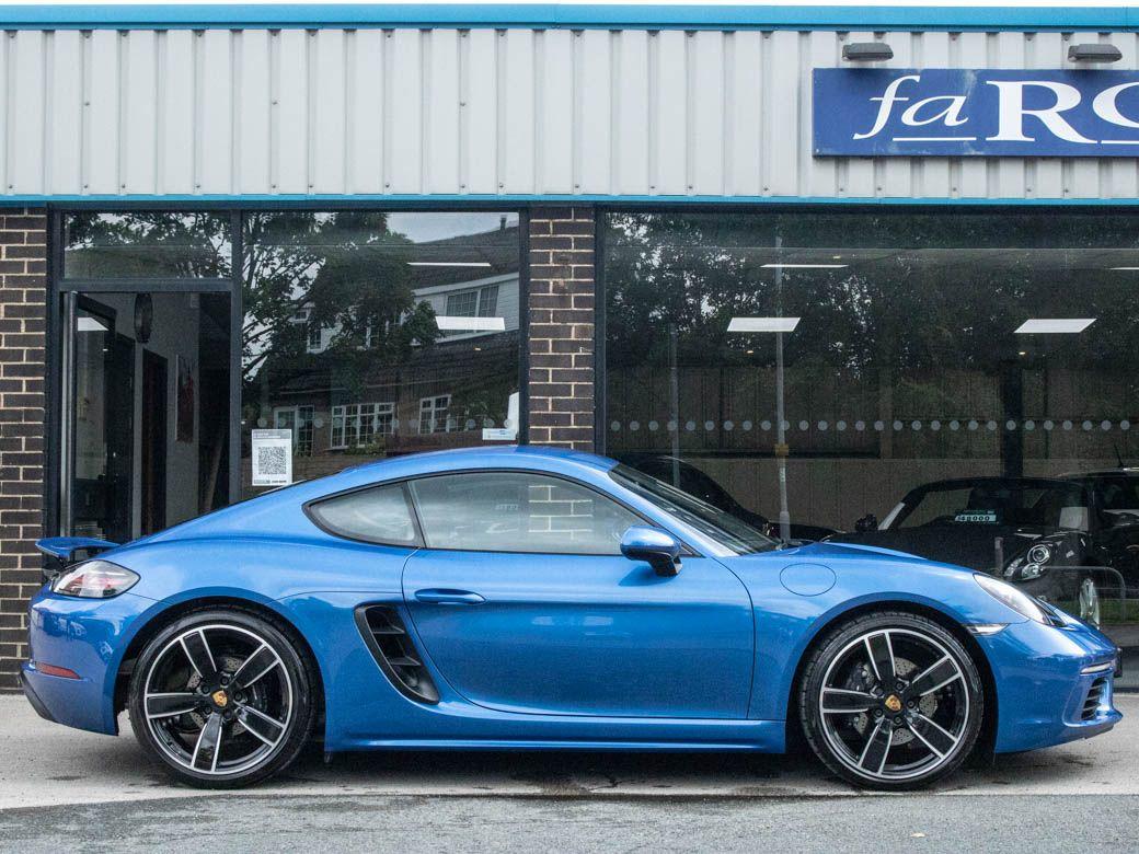 Porsche Cayman 2.0T PDK Coupe Petrol Sapphire Blue Metallic