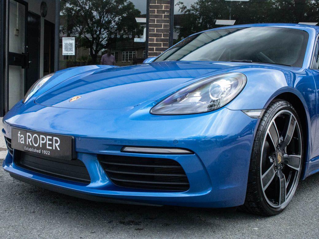 Porsche Cayman 2.0T PDK Coupe Petrol Sapphire Blue Metallic