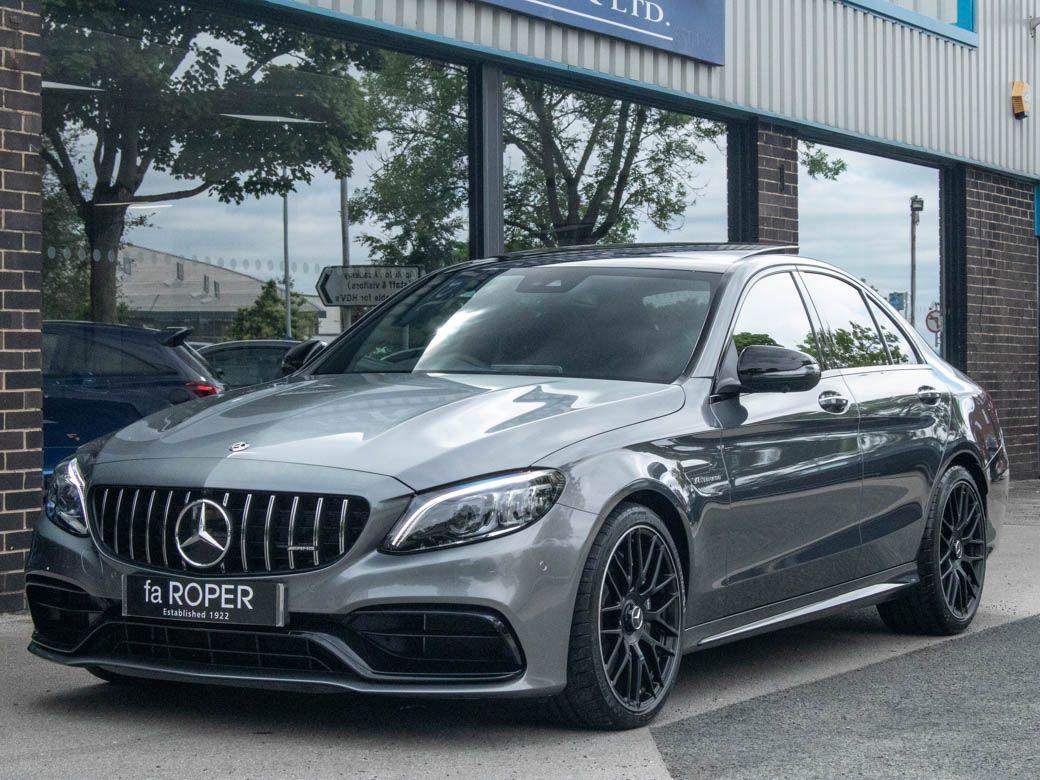 Mercedes-Benz C Class C63 AMG 4.0 V8 Premium Plus MCT 9G-tronic 476ps Saloon Petrol Selenite Grey MetallicMercedes-Benz C Class C63 AMG 4.0 V8 Premium Plus MCT 9G-tronic 476ps Saloon Petrol Selenite Grey Metallic at fa Roper Ltd Bradford