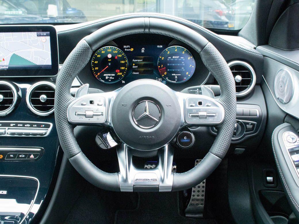 Mercedes-Benz C Class C63 AMG 4.0 V8 Premium Plus MCT 9G-tronic 476ps Saloon Petrol Selenite Grey Metallic