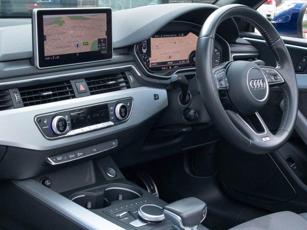Audi A5 2.0 TFSI Quattro S Line 2dr S Tronic Convertible Petrol Scuba Blue Metallic
