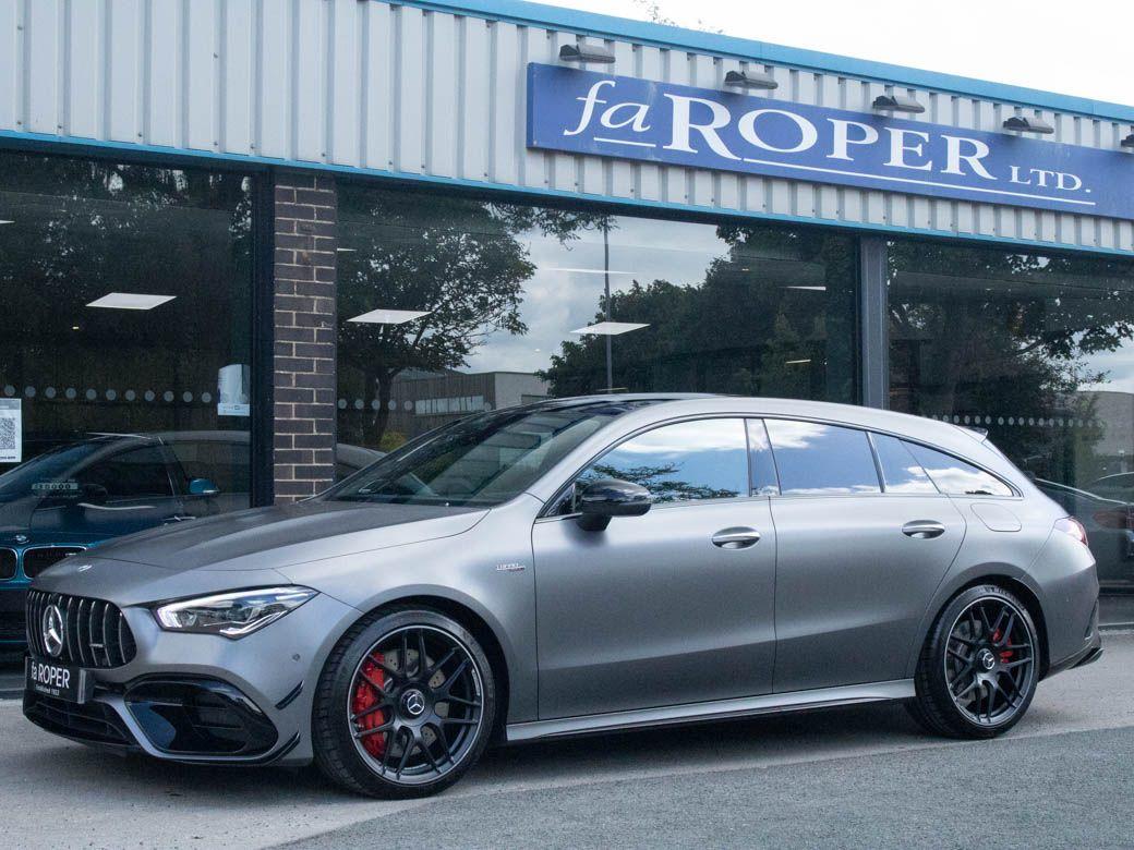 Mercedes-Benz CLA 2.0 CLA 45 S Shooting Brake 4MATIC+ Plus Auto 421ps Estate Petrol Designo Mountain Grey Magno