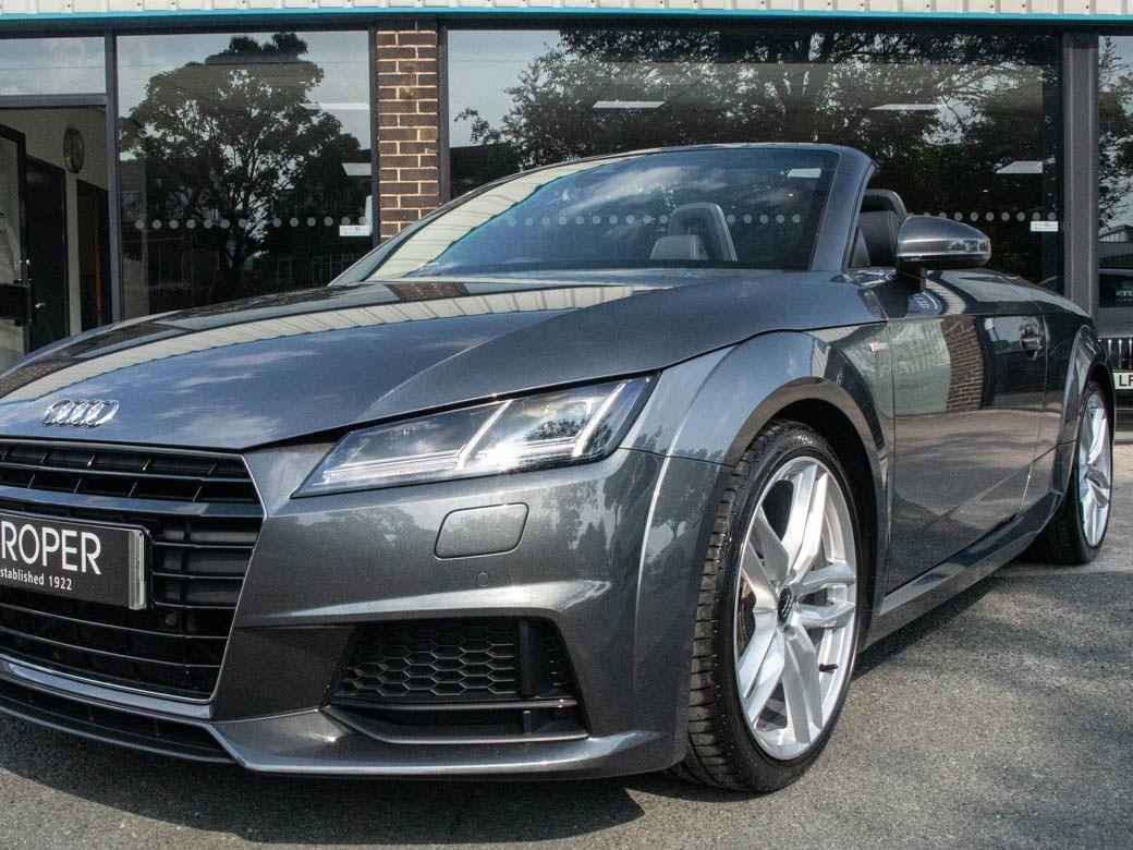 Audi TT Roadster 2.0T FSI quattro S Line S-tronic 230ps Convertible Petrol Daytona Grey Metallic