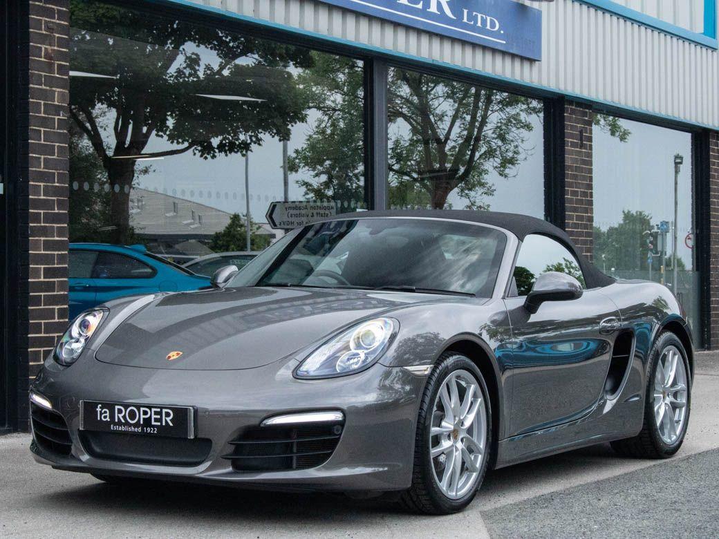 Porsche Boxster 981 2.7 PDK Convertible Petrol Agate Grey Metallic