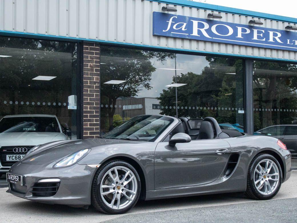 Porsche Boxster 981 2.7 PDK Convertible Petrol Agate Grey Metallic