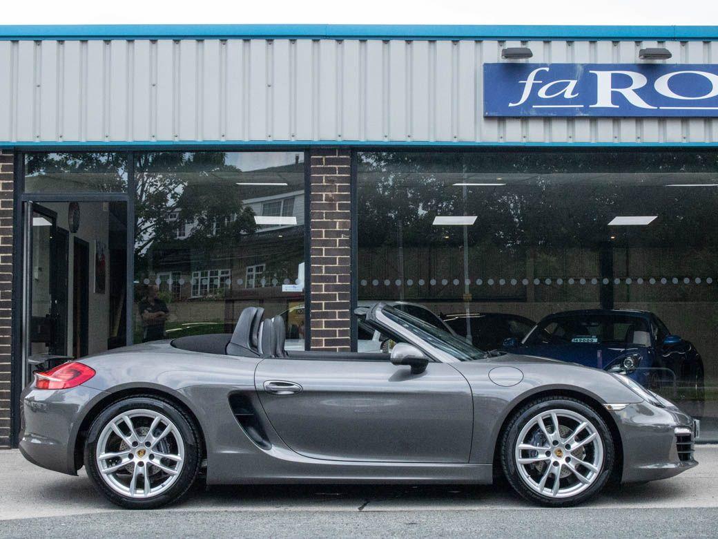 Porsche Boxster 981 2.7 PDK Convertible Petrol Agate Grey Metallic