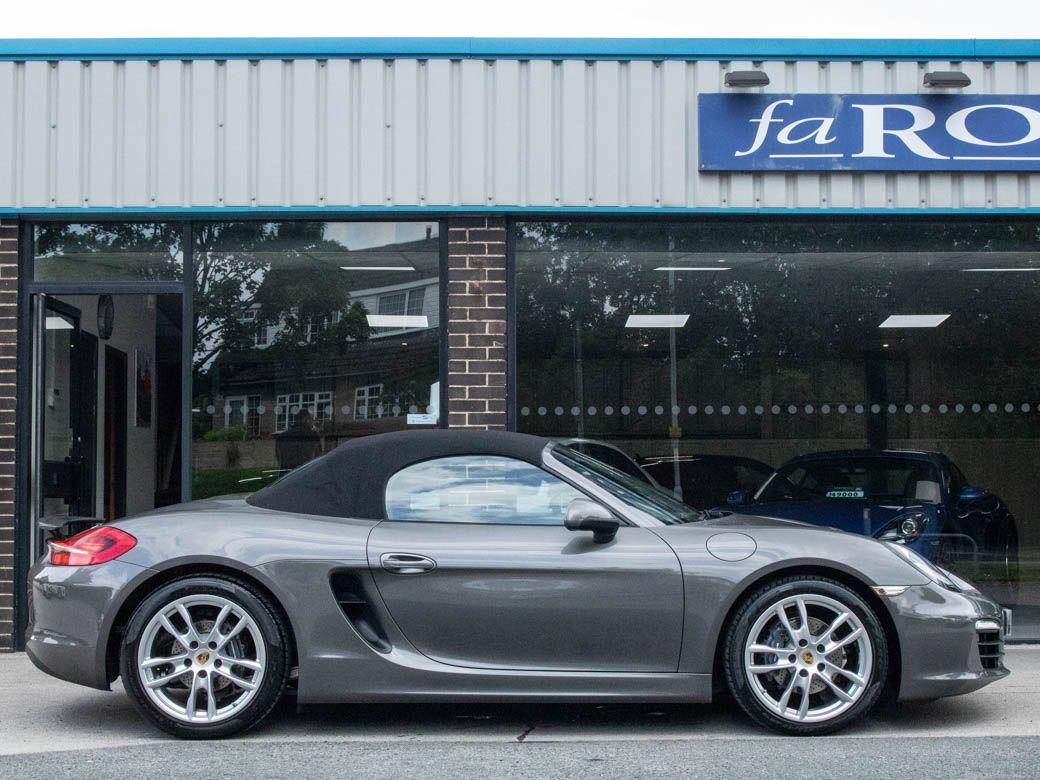 Porsche Boxster 981 2.7 PDK Convertible Petrol Agate Grey Metallic