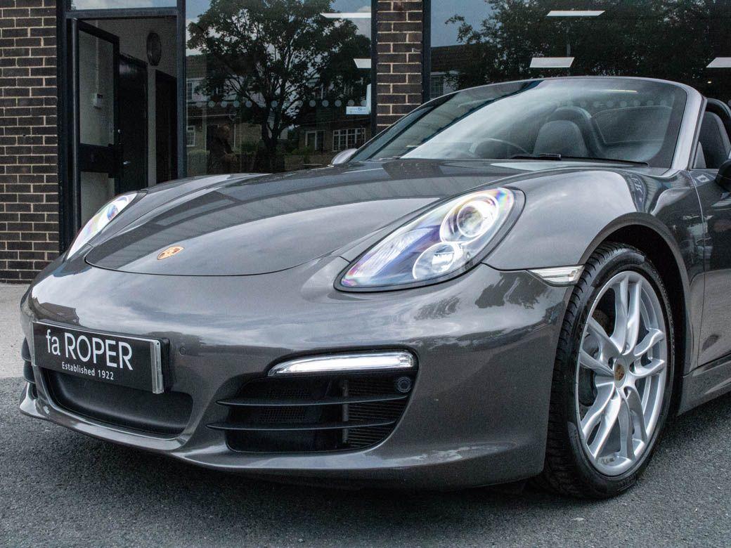 Porsche Boxster 981 2.7 PDK Convertible Petrol Agate Grey Metallic