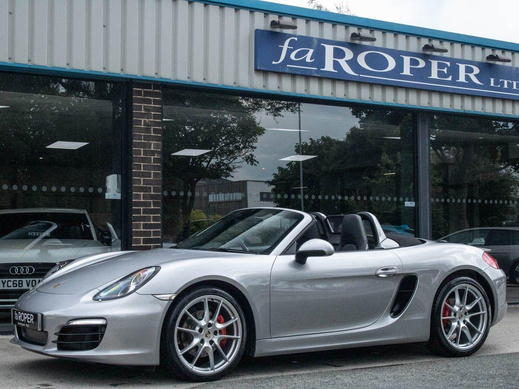 Porsche Boxster 981 3.4 S PDK Convertible Petrol Gt Silver Metallic