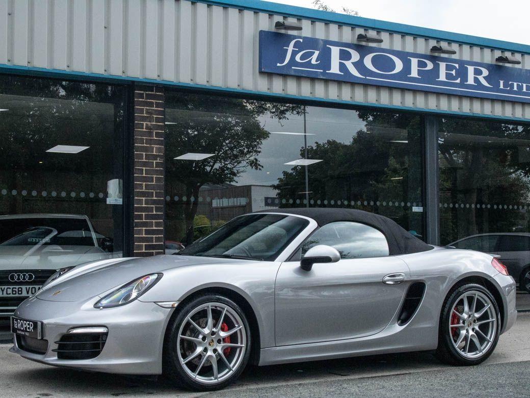 Porsche Boxster 981 3.4 S PDK Convertible Petrol Gt Silver Metallic