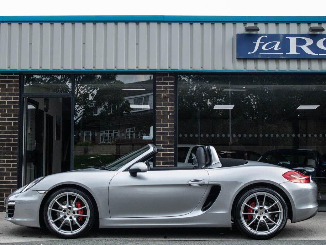 Porsche Boxster 981 3.4 S PDK Convertible Petrol Gt Silver Metallic