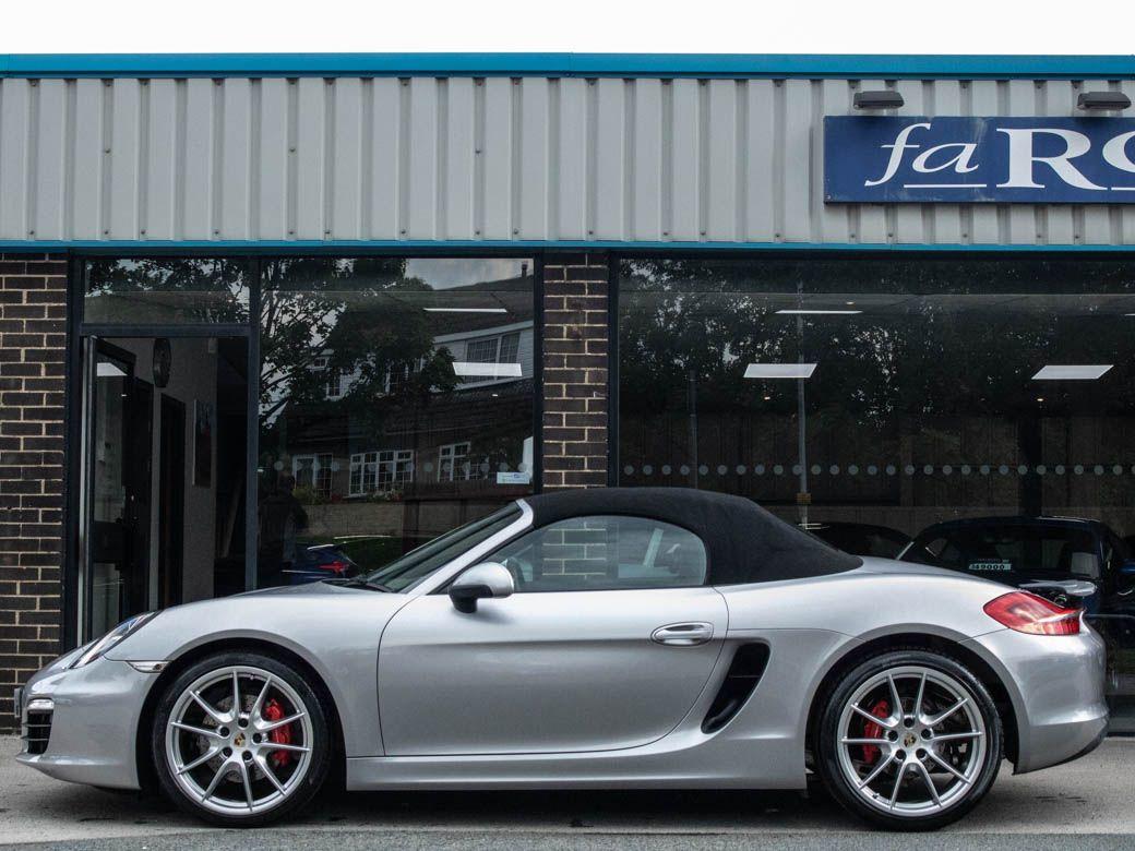 Porsche Boxster 981 3.4 S PDK Convertible Petrol Gt Silver Metallic