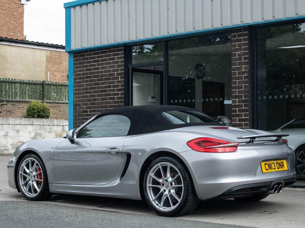 Porsche Boxster 981 3.4 S PDK Convertible Petrol Gt Silver Metallic