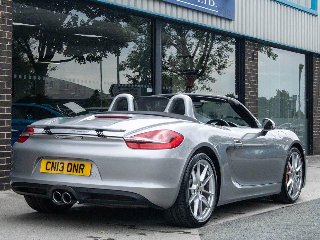 Porsche Boxster 981 3.4 S PDK Convertible Petrol Gt Silver Metallic