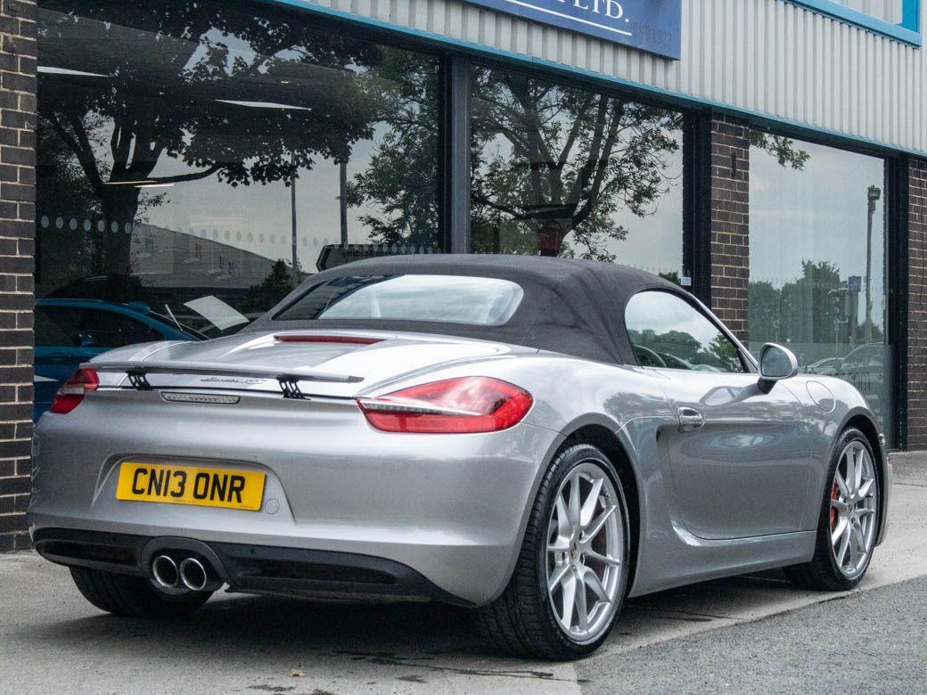 Porsche Boxster 981 3.4 S PDK Convertible Petrol Gt Silver Metallic