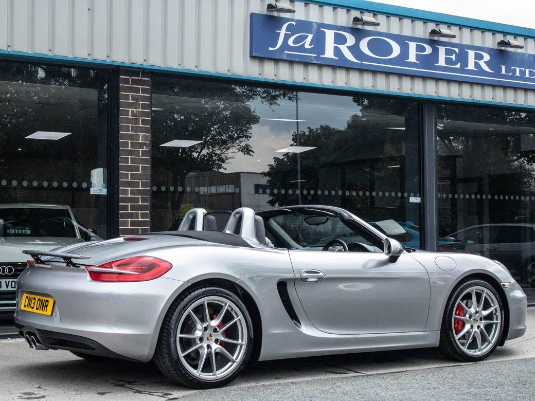 Porsche Boxster 981 3.4 S PDK Convertible Petrol Gt Silver Metallic