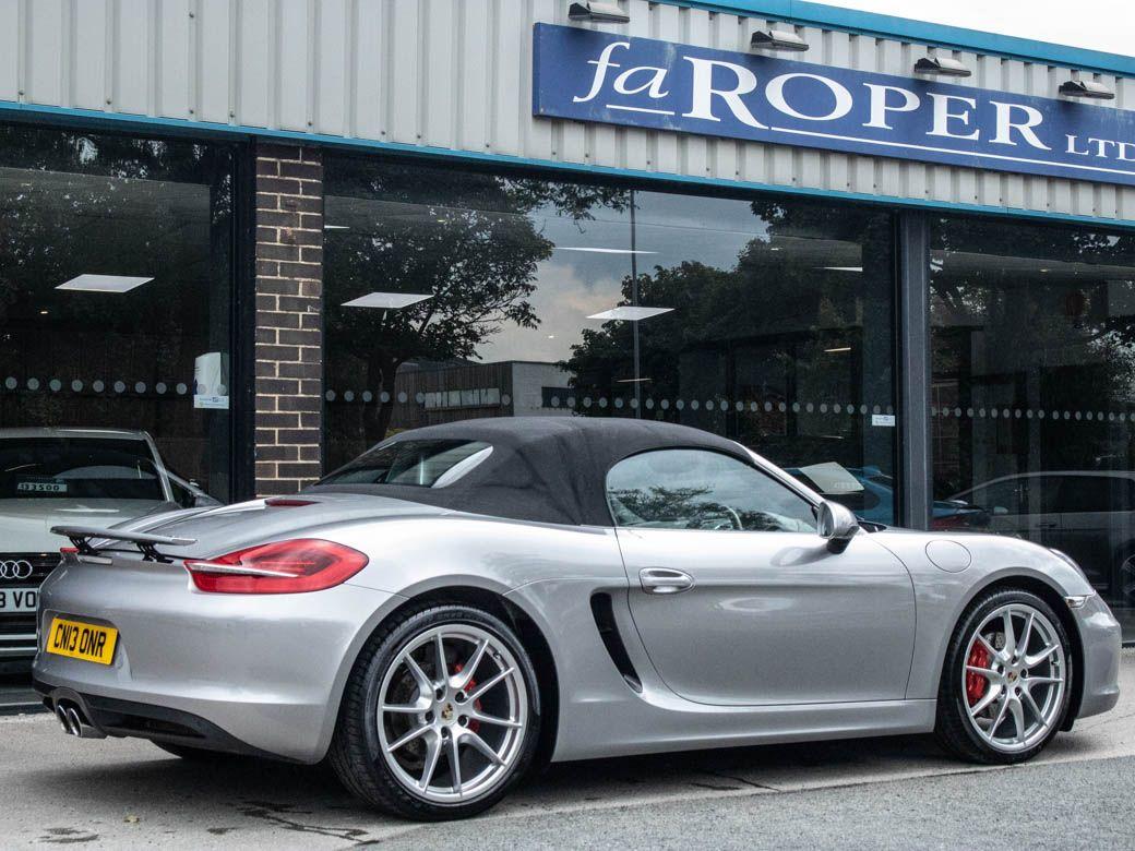 Porsche Boxster 981 3.4 S PDK Convertible Petrol Gt Silver Metallic