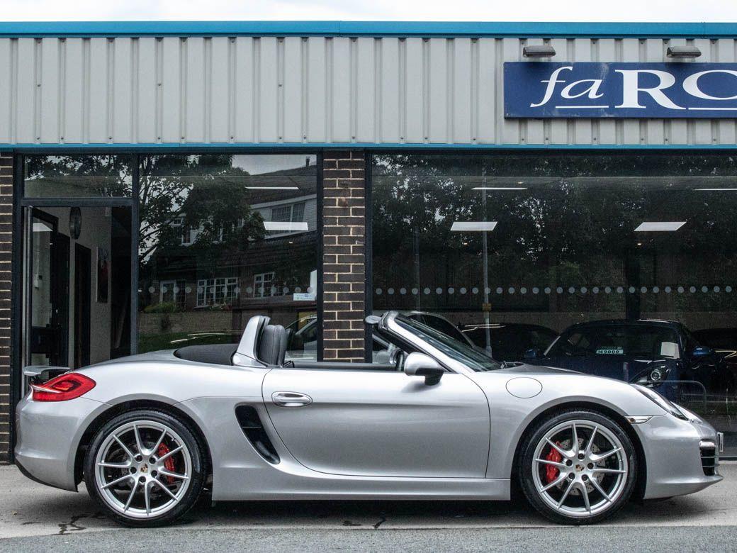 Porsche Boxster 981 3.4 S PDK Convertible Petrol Gt Silver Metallic