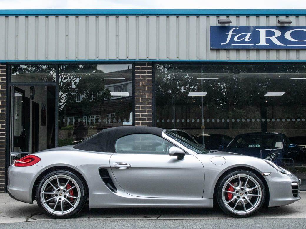 Porsche Boxster 981 3.4 S PDK Convertible Petrol Gt Silver Metallic