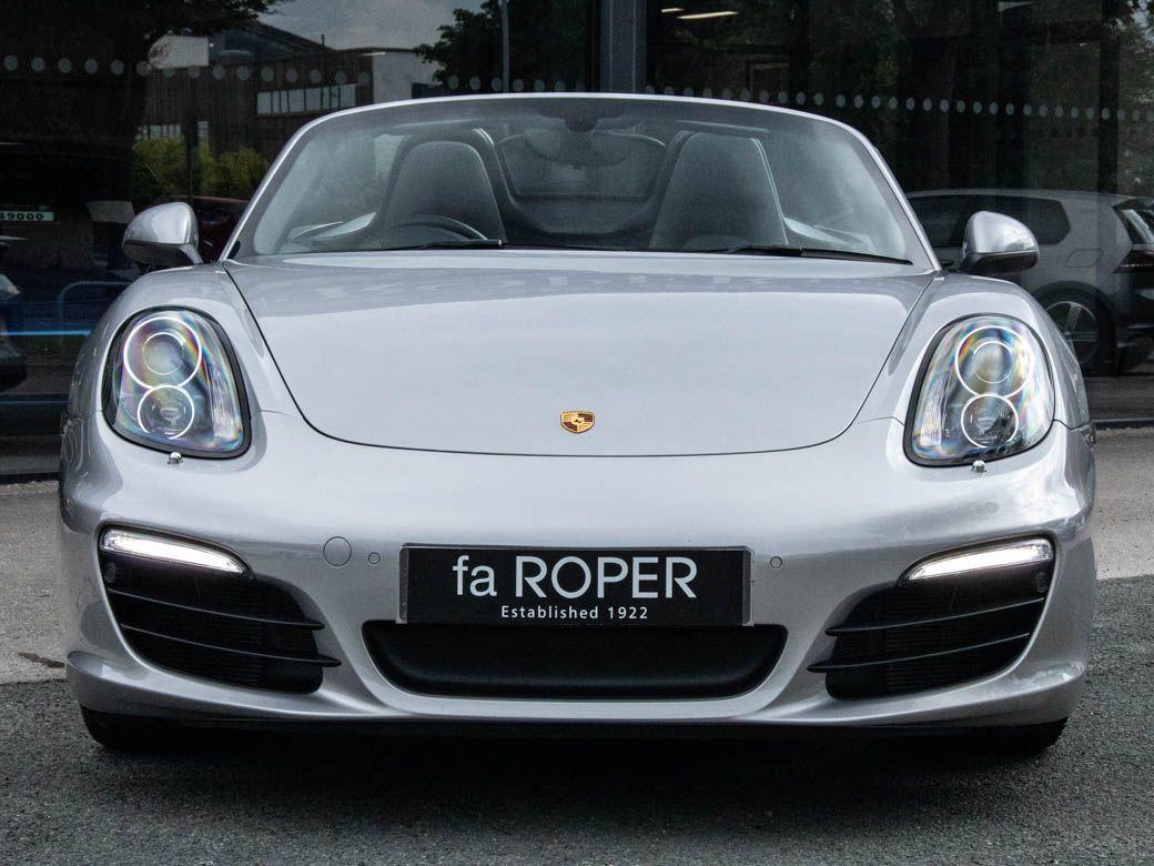 Porsche Boxster 981 3.4 S PDK Convertible Petrol Gt Silver Metallic