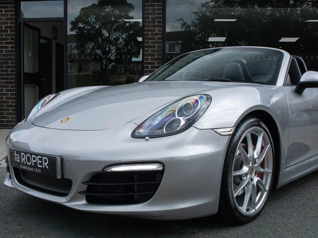 Porsche Boxster 981 3.4 S PDK Convertible Petrol Gt Silver Metallic