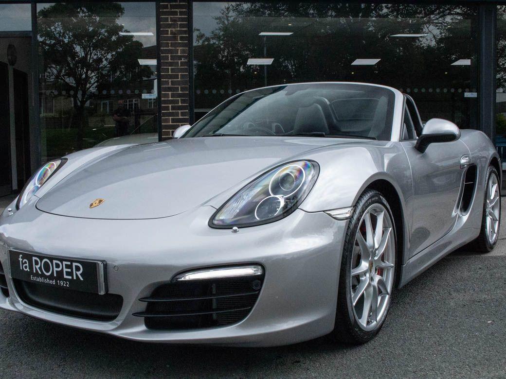 Porsche Boxster 981 3.4 S PDK Convertible Petrol Gt Silver Metallic