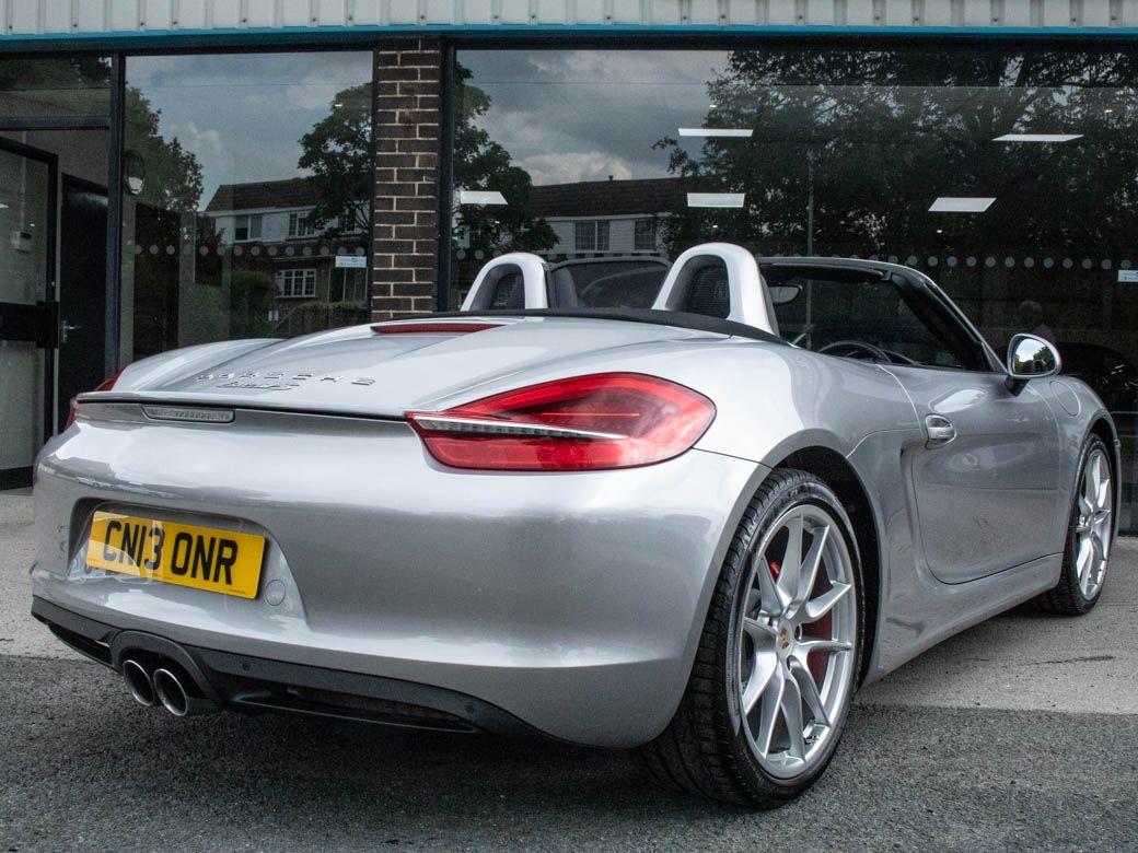 Porsche Boxster 981 3.4 S PDK Convertible Petrol Gt Silver Metallic