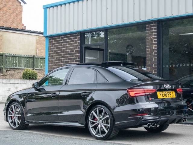 2018 Audi A3 S3 Saloon 2.0 TFSI quattro Black Edition S-tronic 310ps