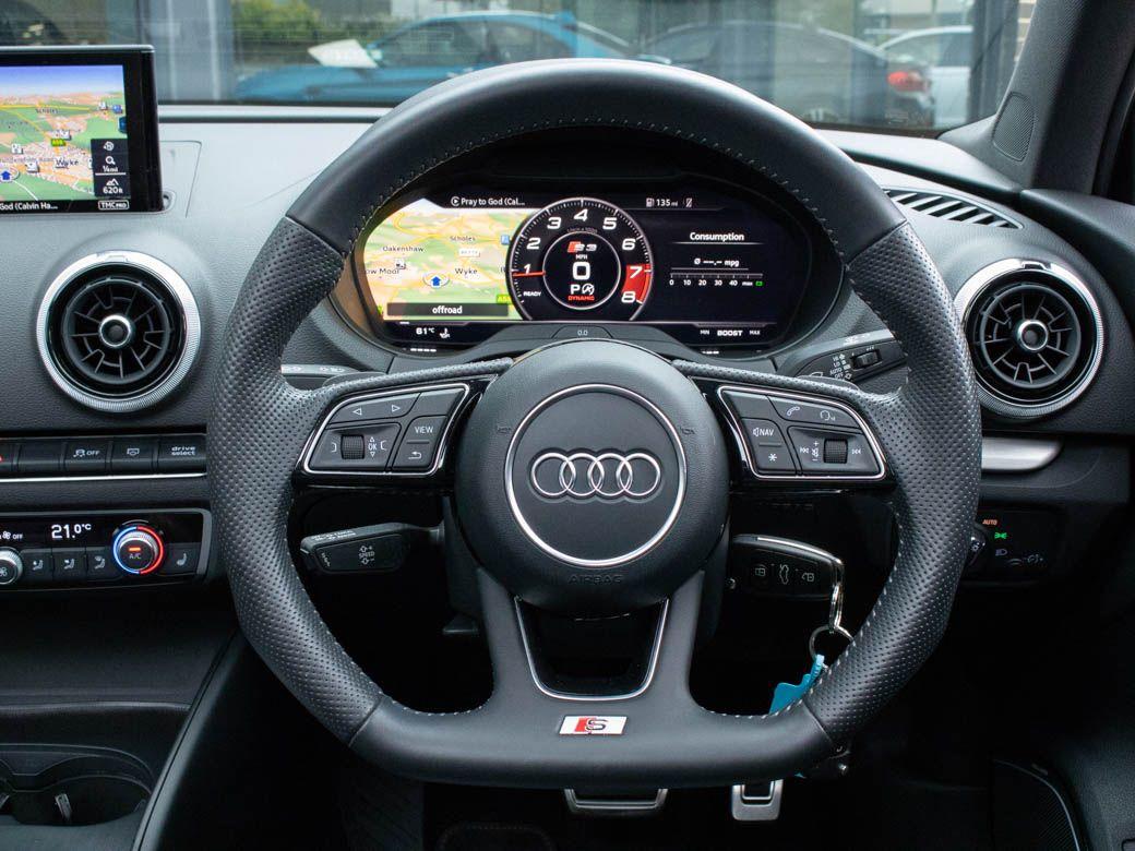 Audi A3 S3 Saloon 2.0 TFSI quattro Black Edition S-tronic 310ps Saloon Petrol Panther Black Crystal