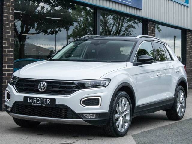 Volkswagen T-Roc 2.0 TSI 4MOTION SEL DSG 190ps Hatchback Petrol Pure White
