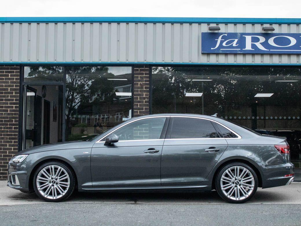 Audi A4 2.0 TFSI 40 S Line S-tronic 190ps Saloon Petrol Daytona Grey Metallic