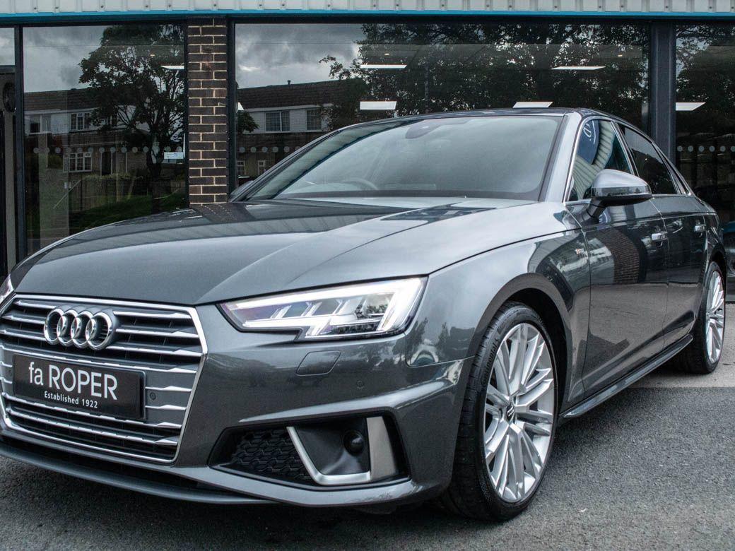 Audi A4 2.0 TFSI 40 S Line S-tronic 190ps Saloon Petrol Daytona Grey Metallic