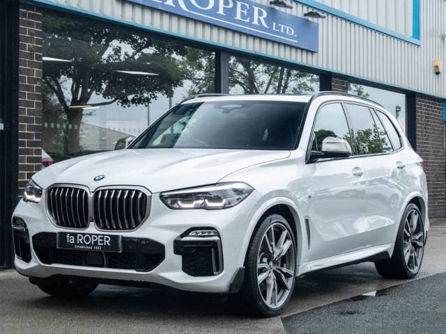 BMW X5 3.0 xDrive M50d Auto 400ps Estate Diesel Mineral White Metallic
