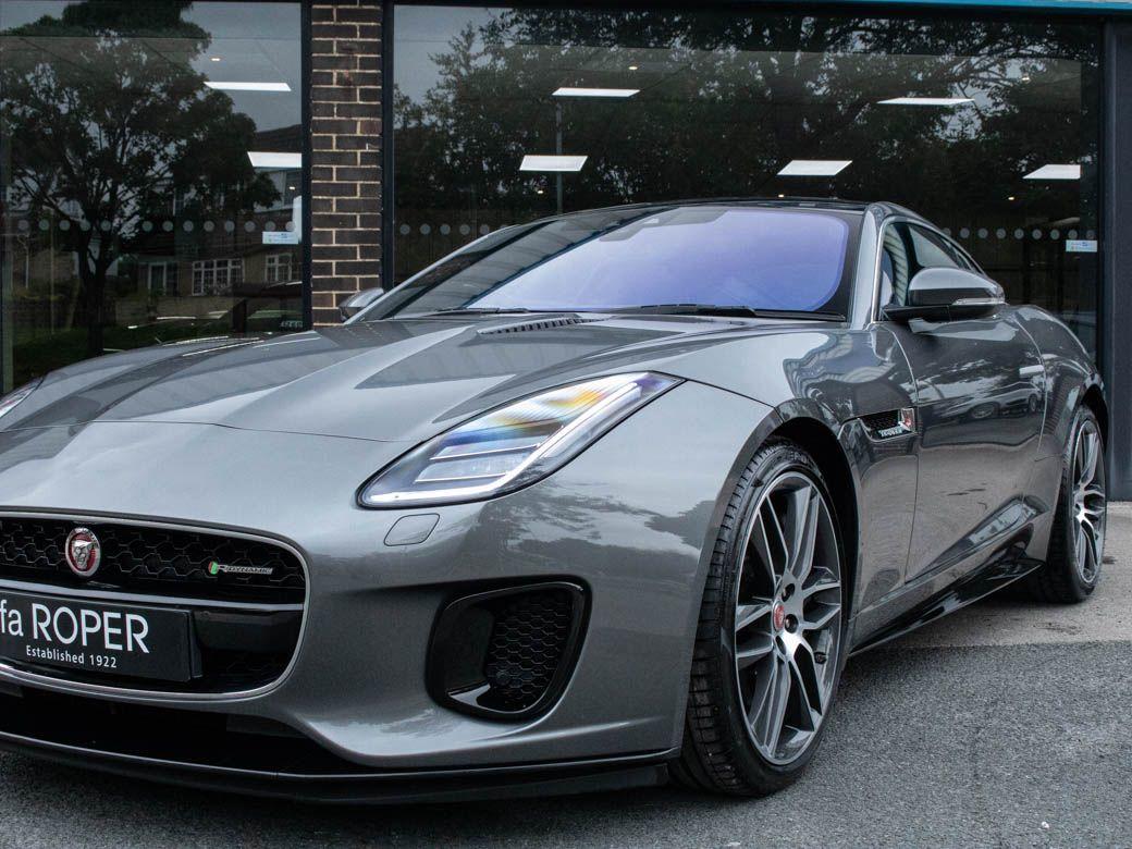 Jaguar F-type 3.0 V6 Supercharged R-Dynamic Auto 380ps Coupe Petrol Ammonite Grey Metallic