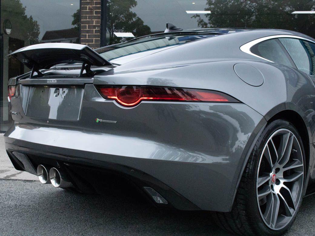 Jaguar F-type 3.0 V6 Supercharged R-Dynamic Auto 380ps Coupe Petrol Ammonite Grey Metallic