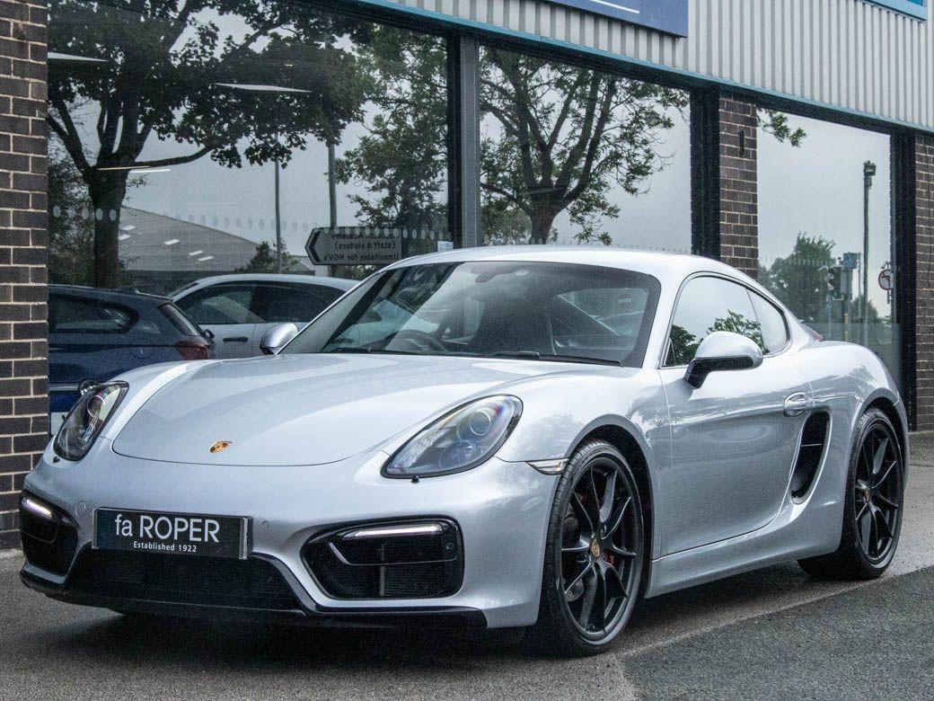 Porsche Cayman 981 3.4 GTS PDK 340ps Coupe Petrol Rhodium Silver MetallicPorsche Cayman 981 3.4 GTS PDK 340ps Coupe Petrol Rhodium Silver Metallic at fa Roper Ltd Bradford