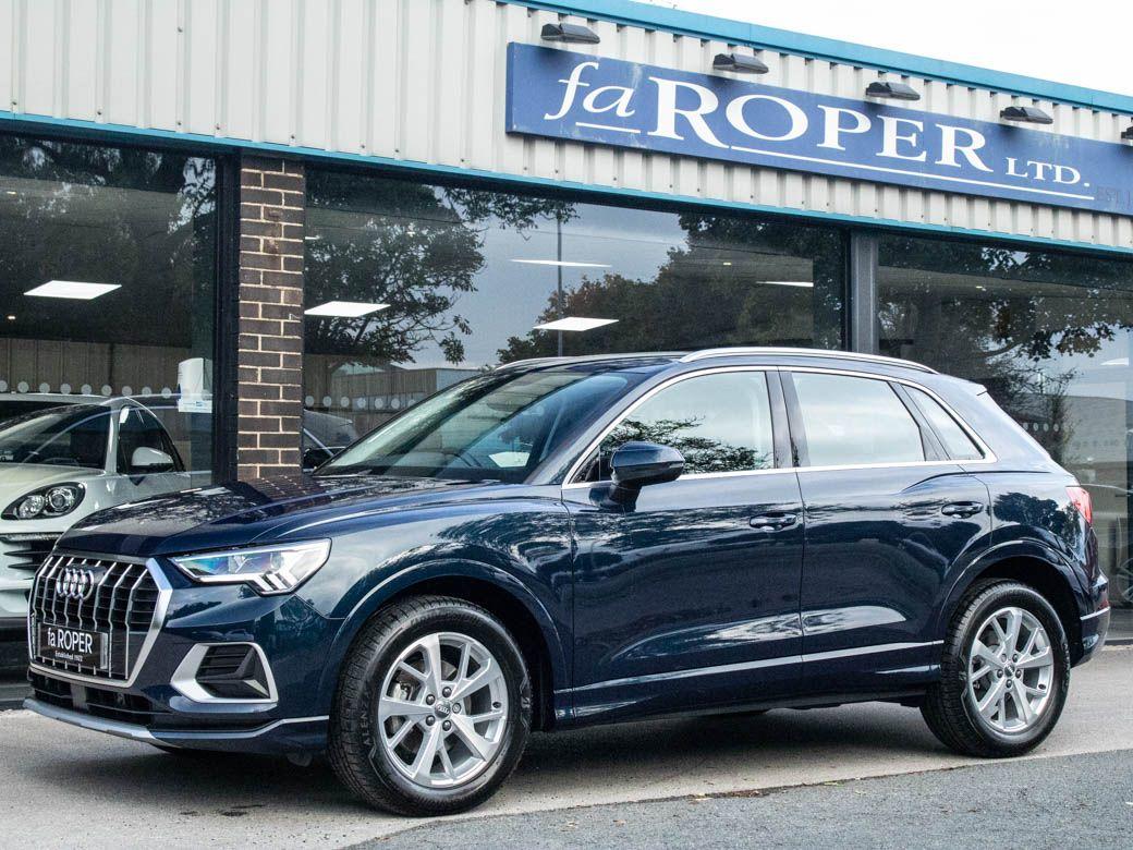 Audi Q3 2.0 TDI 35 quattro Sport Manual 6 Speed 150ps Estate Diesel Cosmos Blue Metallic