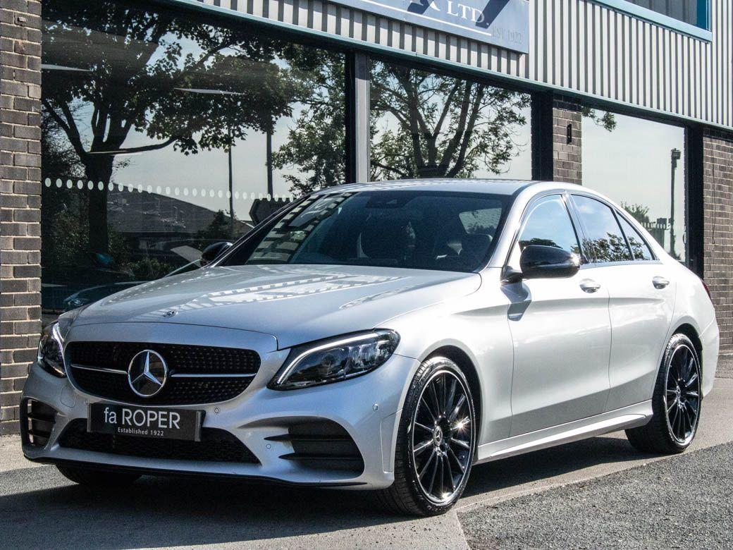 Mercedes-Benz C Class 2.0 C 220d AMG Line Night Edition Premium G-tronic Auto Saloon Diesel Iridium Silver MetallicMercedes-Benz C Class 2.0 C 220d AMG Line Night Edition Premium G-tronic Auto Saloon Diesel Iridium Silver Metallic at fa Roper Ltd Bradford