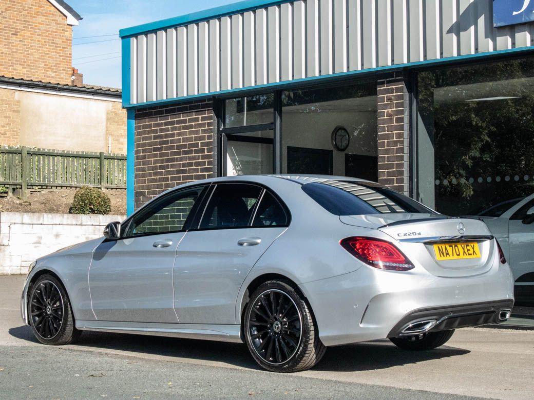 Mercedes-Benz C Class 2.0 C 220d AMG Line Night Edition Premium G-tronic Auto Saloon Diesel Iridium Silver Metallic