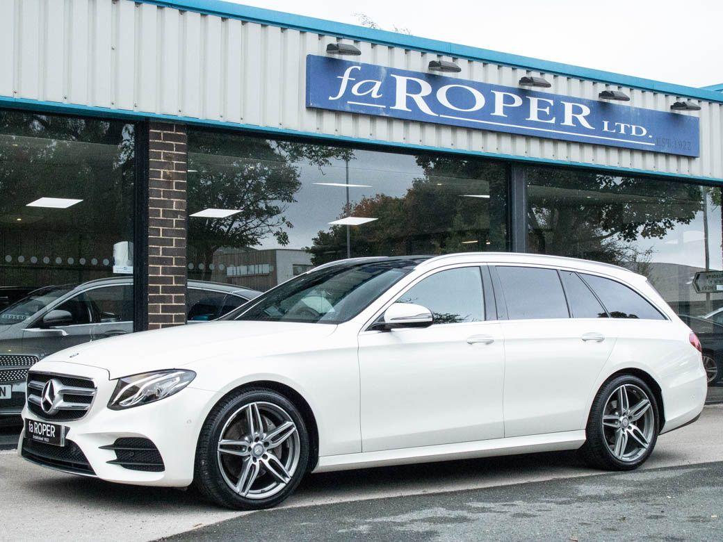 Mercedes-Benz E Class 2.0 E220d Estate AMG Line Premium 9G-tronic Estate Diesel Diamond White Metallic